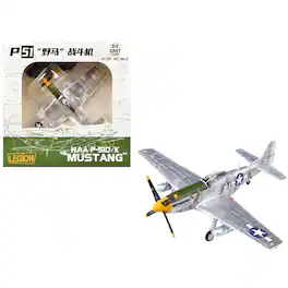 North American P-51D Mustang Aircraft "Feeble Eagle" (1945) United States Army Air Forces 1/72 Diecast Model by Legion