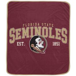Pegasus - Florida State Seminoles Vintage Arch Ultra Soft 50" x 60" Blanket - Multicolor