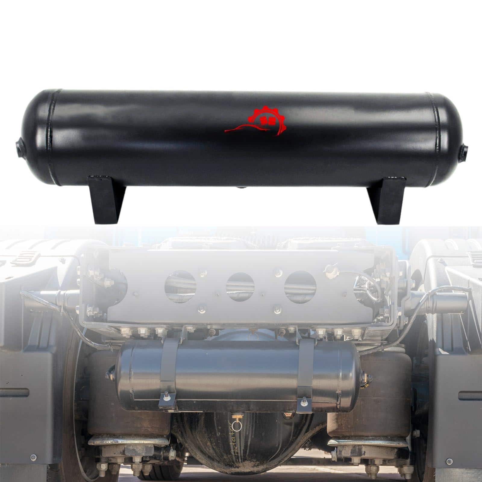 JETRANSPORT - 3 Gallon Air Tank With 200psi Compressor For Suspension/air Ride/bag/car Truck Horn Aluminum 12 Liter Compr - 5 Gallon 5 Gallon Air Tank