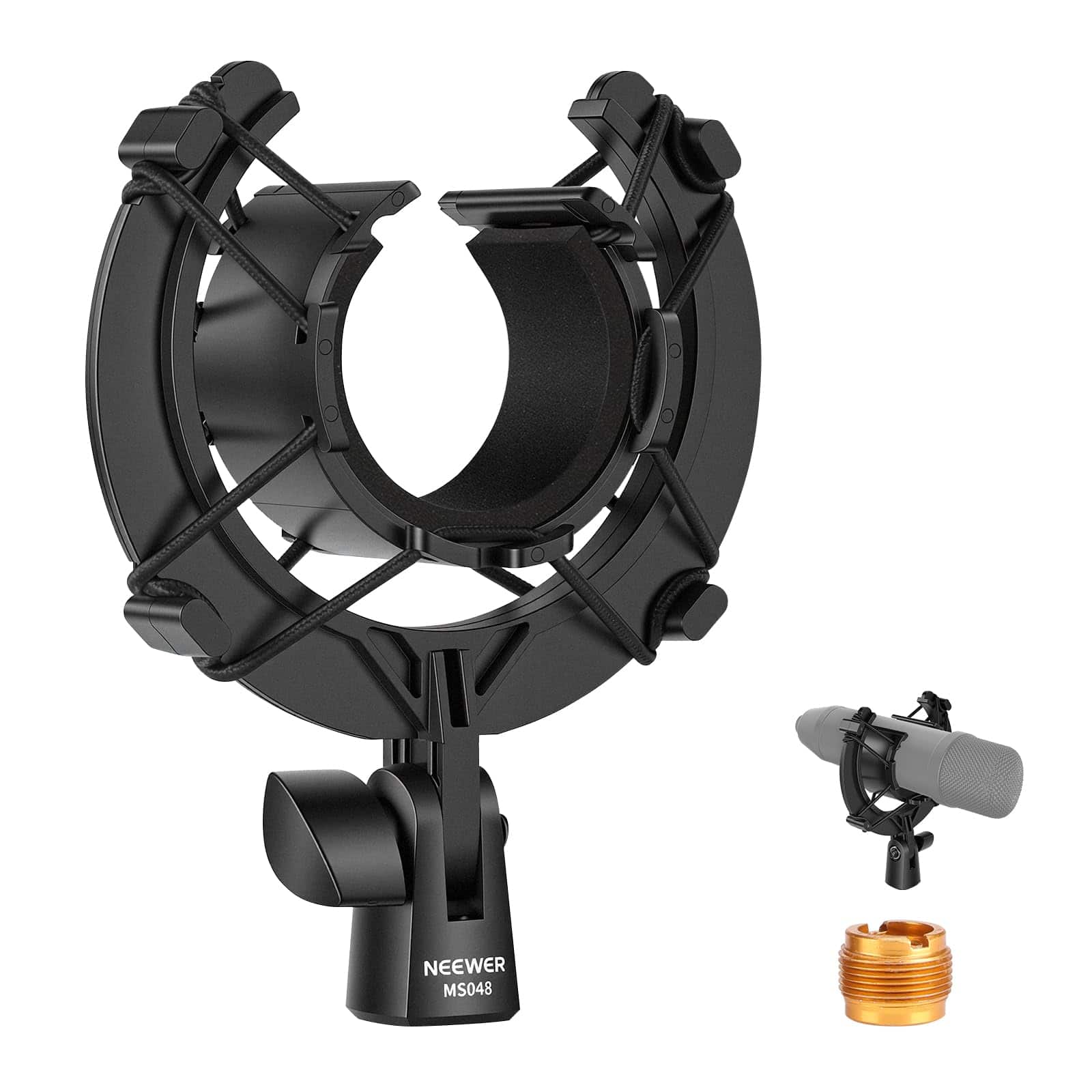 Neewer - Shock Mount for Mics 1.8"-2", 3/8"-5/8"