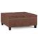 Front. Simpli Home - Ellis Coffee Table Storage Ottoman - Distressed Saddle Brown.