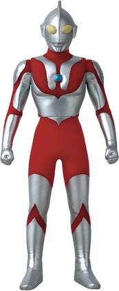 Bandai - Ultraman - Sofvi Heroes Series - 5" Ultraman (Original 1966) Soft Vinyl Figure - Collectibles - Multicolor
