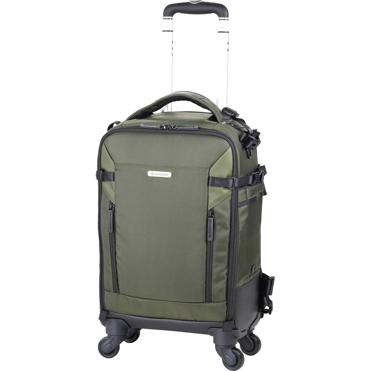 Alt View 6. Vanguard - Vanguard VEO SELECT 55T Trolley Backpack, Black, Green.