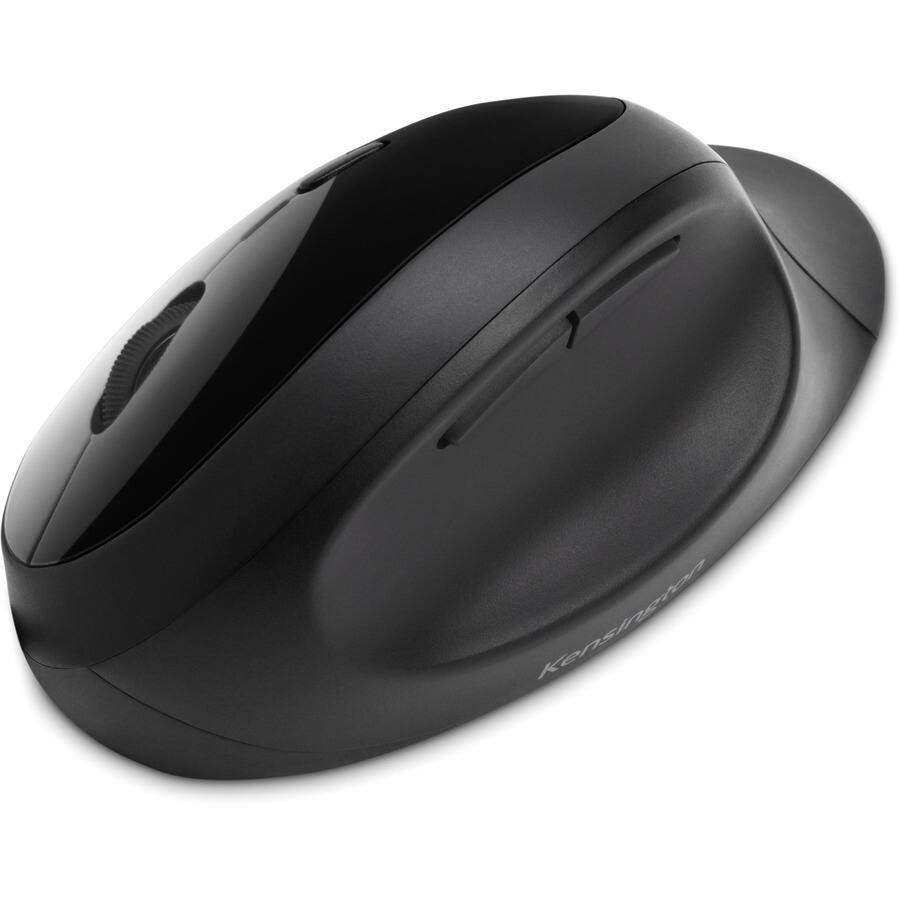 Alt View 8. Kensington - Kensington Pro Fit Ergo Wireless Mouse-Black - Wireless - Bluetooth/Radio Frequency - 2.40 GHz - Black - USB - 1600 dpi - Black.