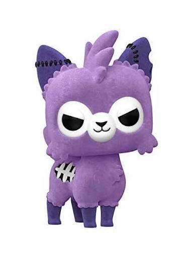 Angle. Funko - POP! Tasty Peach: Zombie Alpaca (Flocked) (Exclusive) - COLLECTIBLES - Multicolored.