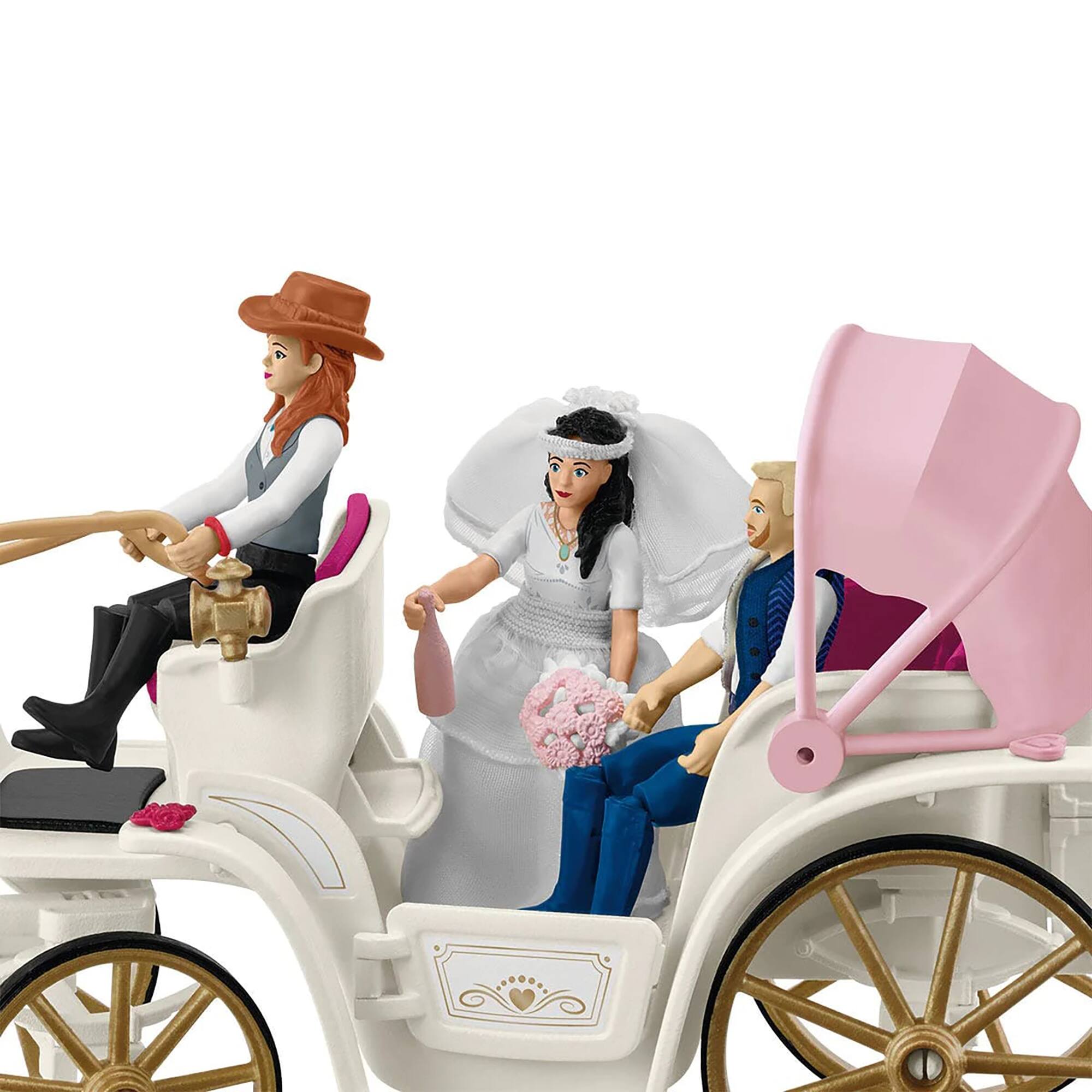 Alt View 3. Schleich - Horse Club: Wedding Carriage.
