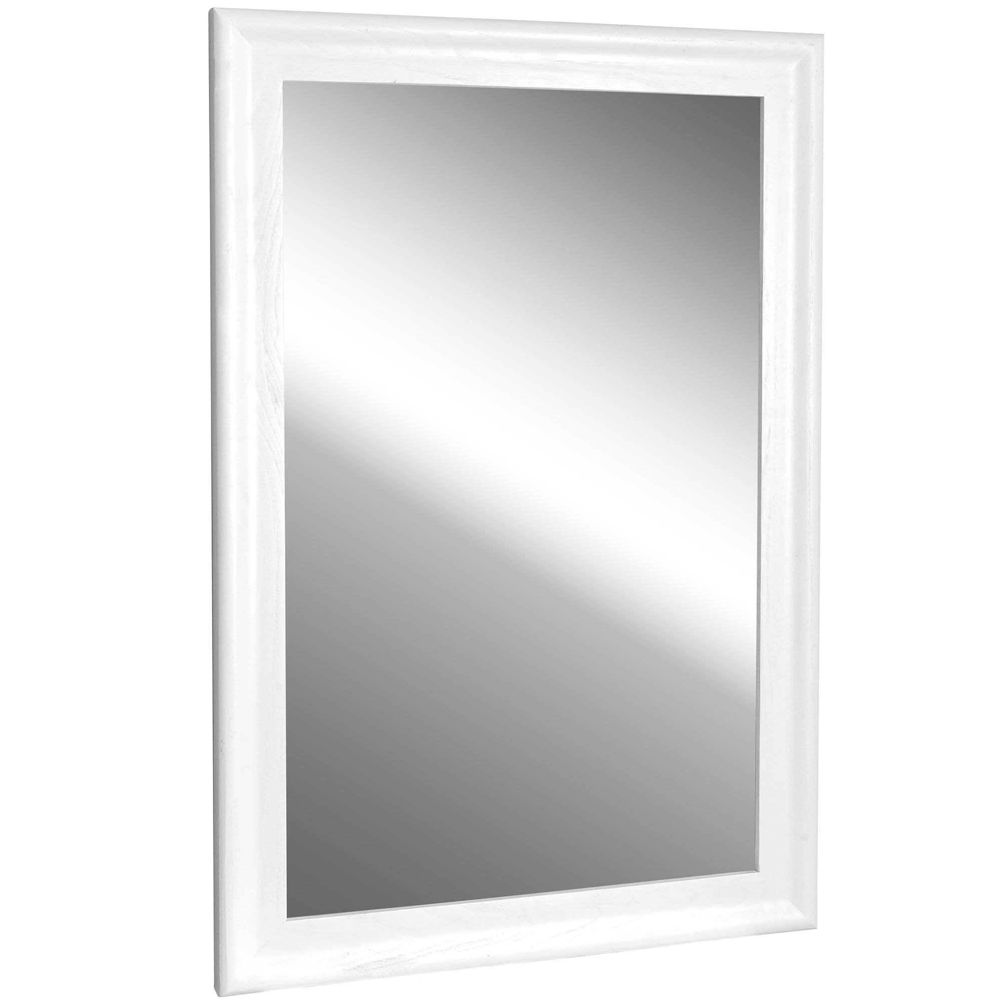 Alt View 7. Skar Audio - Wood Wall For Bathroom Rectangle Rustic 24 X 36 Inch Hanging Vanity Mirrors With Wooden Frame Living Room B... - Dark Walnut 40"L x 30"W.