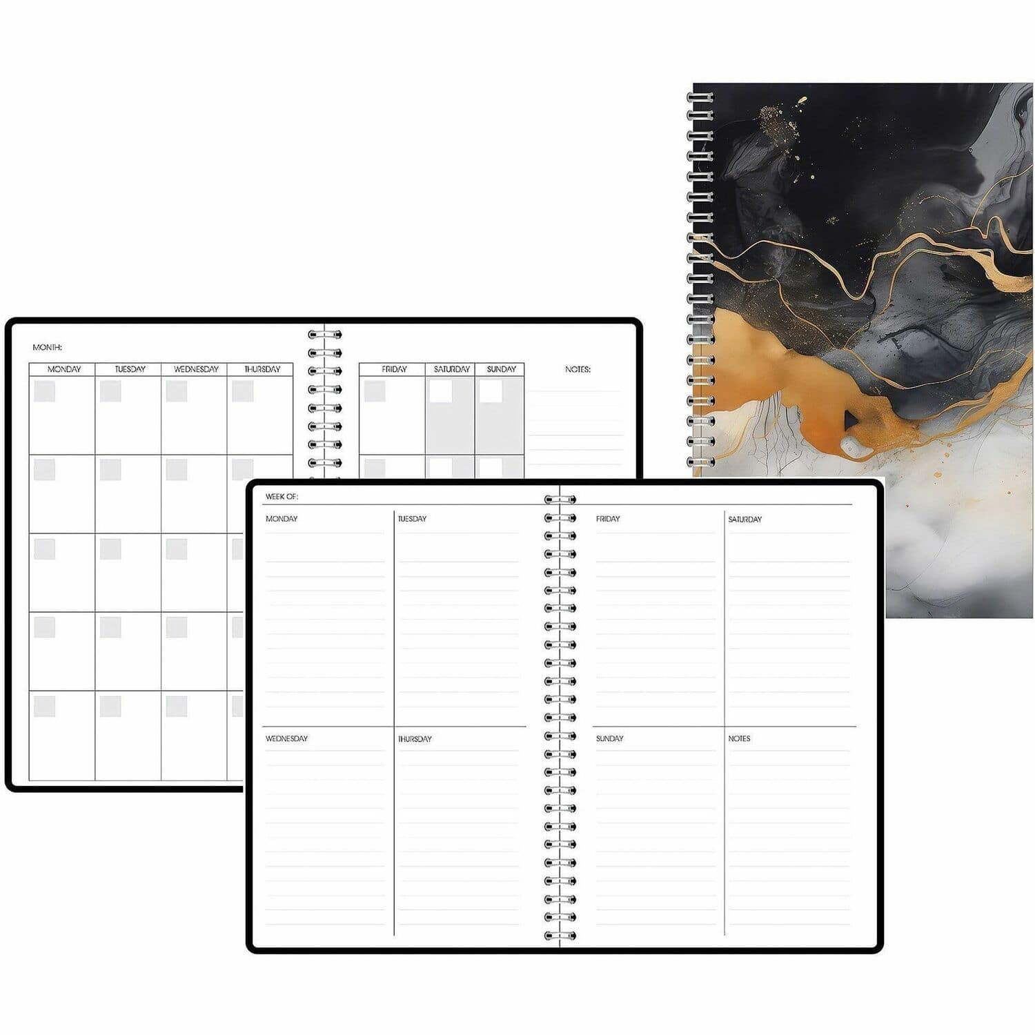 House of Doolittle - Recycled Non-Dated Planner, Weekly, Monthly, Undated, 7 x 11, Multi
