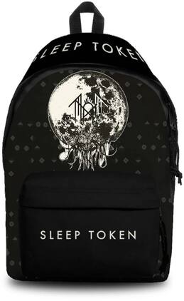 PopMarket - Sleep Token - Rocksax - Sleep Token - Summoning Black Logo - Daypack with Laptop Pocket (Black) - Multicolor