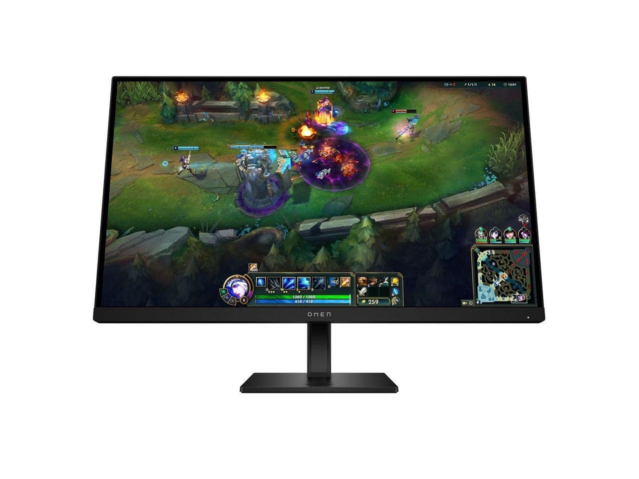 HP - OMEN 27" FHD 180Hz Gaming Monitor, 1ms, 400 nits, Adjustable, Anti-glare, HDMI/DP, AV4K1AA - Black