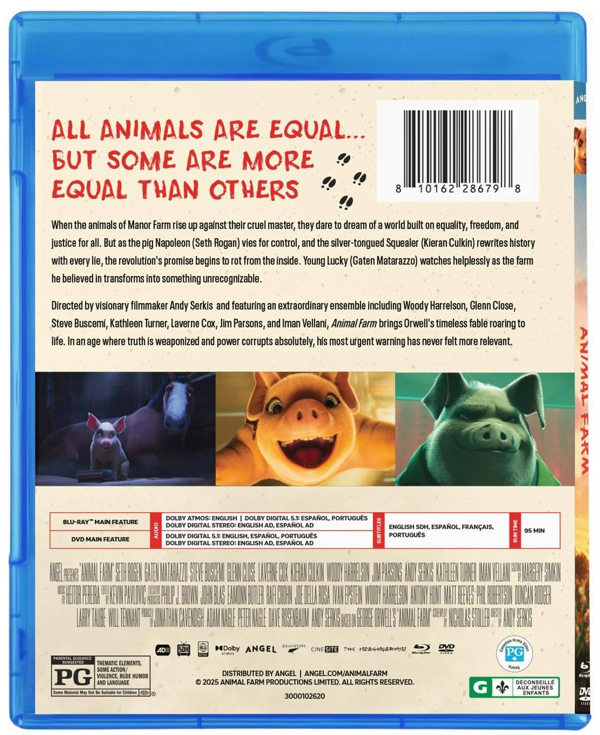 Back. Animal Farm (Blu-ray + DVD Combo) [Blu-ray].