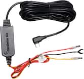 Cobra - USB-C with 2.5A Micro USB Adapter Hardwire Kit for Compatible Dash Cams and Devices - Black