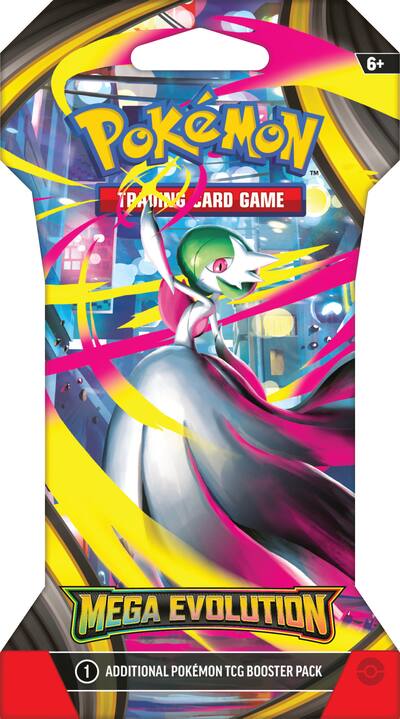 Pokmon - Trading Card Game: Mega Evolution Sleeved Booster - Styles May Vary Pokmon - Trading Card Game: Mega Evolution Sleeved Booster - Styles May Vary