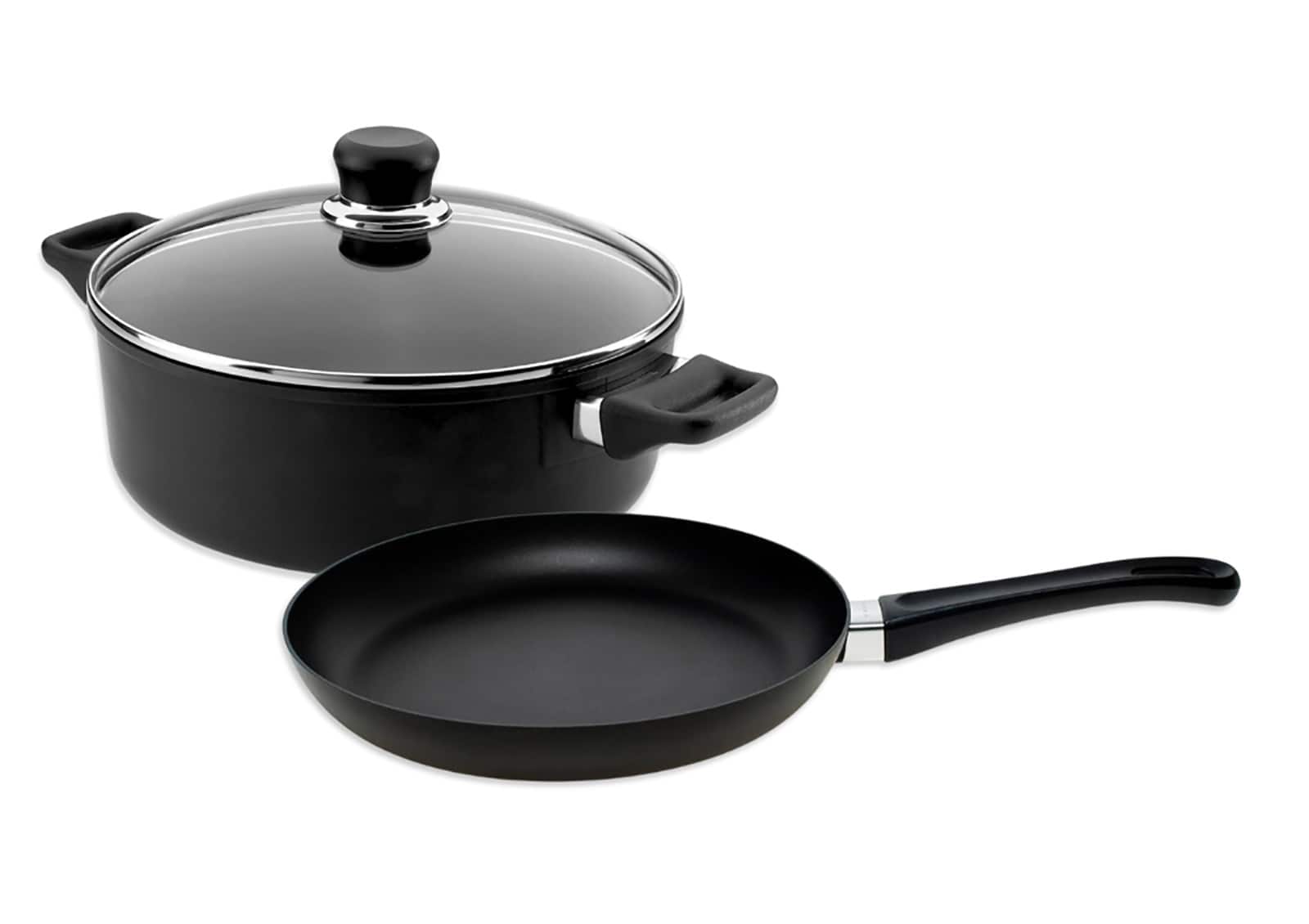 Scanpan - Classic 3 Piece Cookware Set - Black