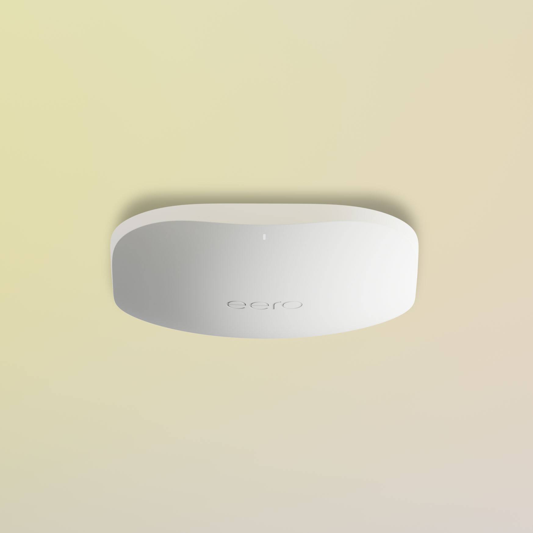 Angle. eero - eero PoE 7 Tri-band Wi-Fi 7 Mountable Access Point (1-pack) - White.