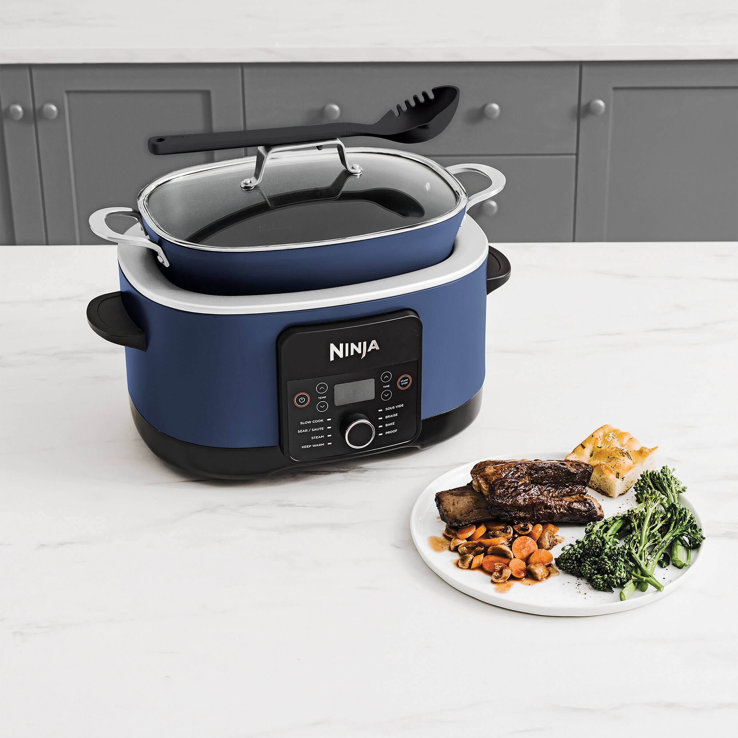 Alt View 1. Ninja - Ninja – Refurbished Foodi PossibleCooker PRO, 8.5qt Multi-Cooker - Blue.