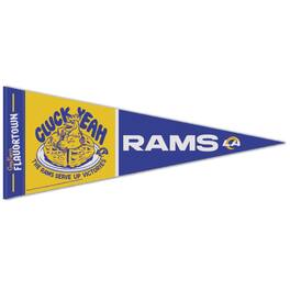 Guy Fieri's Flavortown - Los Angeles Rams NFL x Guy Fieri-s Flavortown 12'' x 30'' Premium Pennant - Multicolor