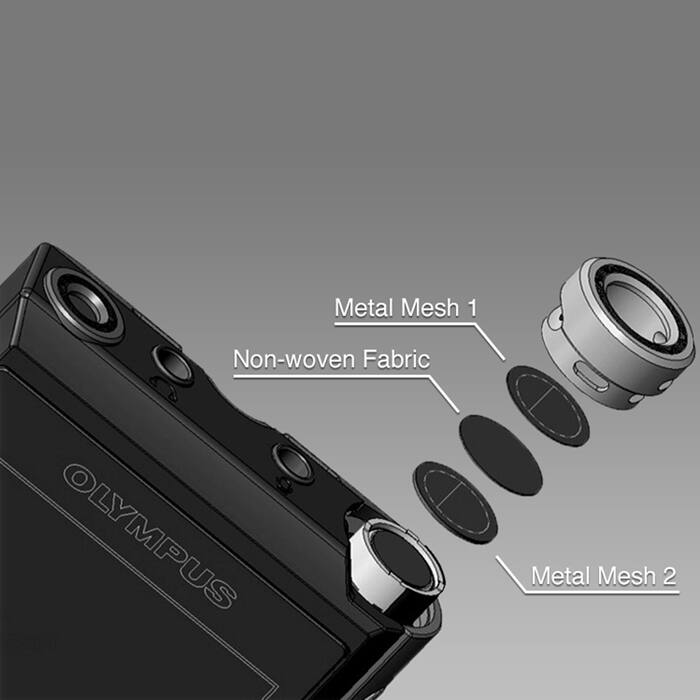 Metal Mesh 1  
Non-woven Fabric  
Metal Mesh 2