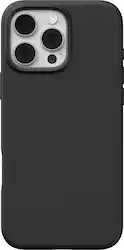 Insignia™ - Silicone Case with MagSafe for iPhone 16 Pro Max - Black - Front_Zoom