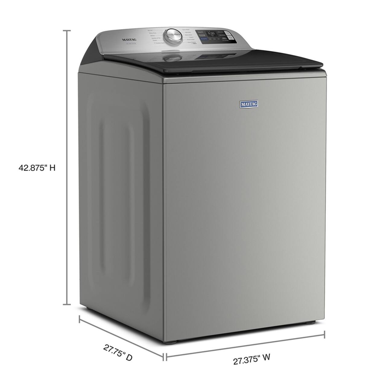 0:30
MAYTAG
MAYTAG
42.875" H
27.75" D

27.375" W