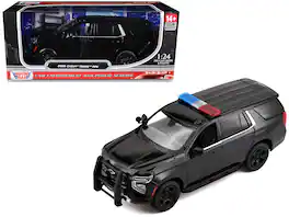 Motormax - 2025 Chevrolet Tahoe PPV "Custom Builder's Kit - Law Enforcement and Public Service" Series 1/24 - Black