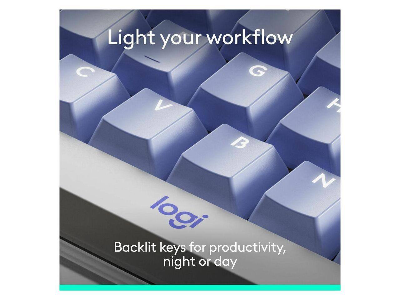 Light your workflow

Backlit keys for productivity, night or day