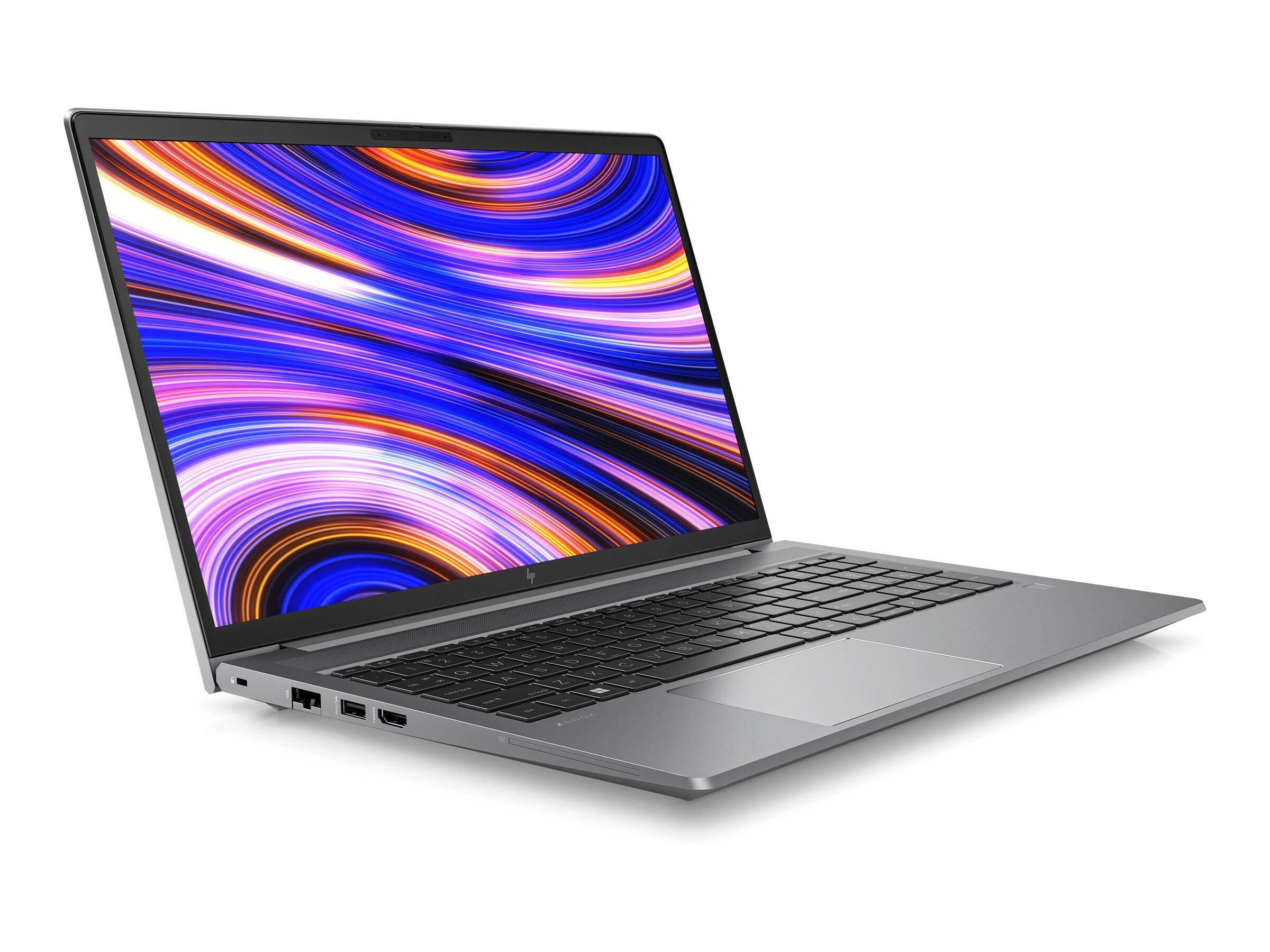 Alt View 2. HP - ZBook Power G10 15.6" FHD Intel Core i7-13800H 2.5 GHz up to 5.2 GHz 32 GB 256GB SSD NVIDIA RTX A1000  W11P Laptop - Gray.