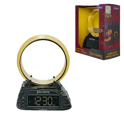 LEXIBOOK
PSI olo LEXIBOOK
- - - -o
- - - DRCARINS
1 ALARM CLOCK REVEIL WECKER ALARM CLOCK
LORDINGS LORDS RVEIL/WECKER RVEIL / WECKER
6 C
- -- LORDMRINGS
248 12:30 MON
LEXIBOOK