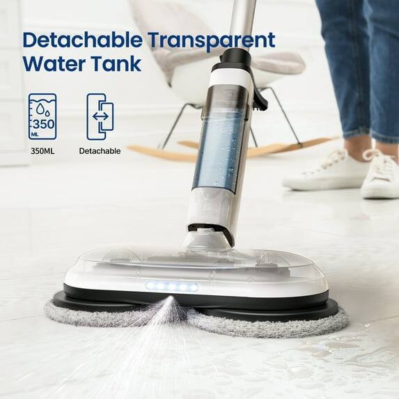 Detachable Transparent Water Tank  
350 ML  
350ML  
Detachable