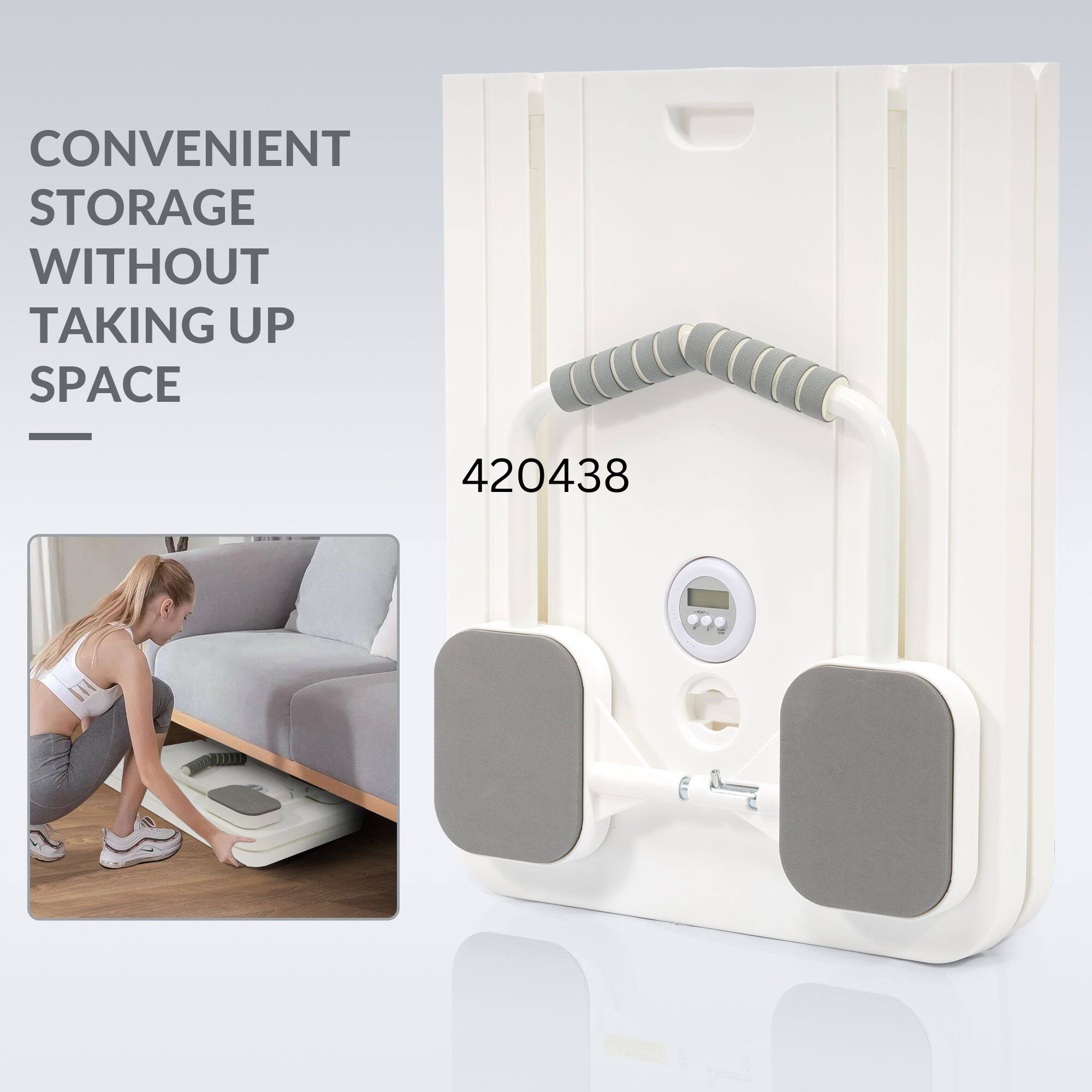 CONVENIENT STORAGE WITHOUT TAKING UP SPACE

420438