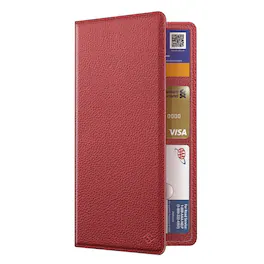 Kitcheniva - Car Registration Insurance Card Holder Glove Box Card Wallet Organizer Poppy - Red