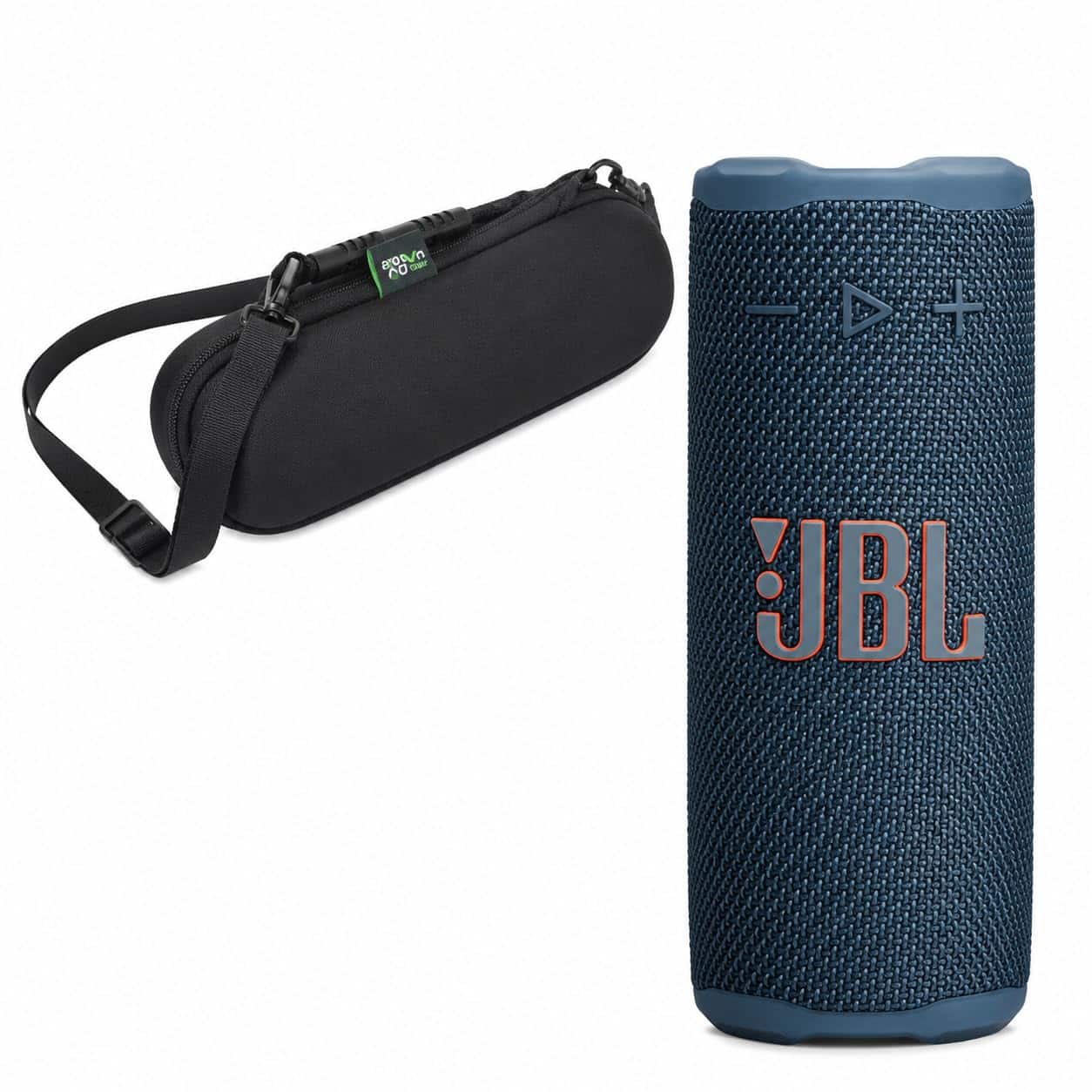 JBL - Grip Bluetooth Speaker with Protective Case - Blue