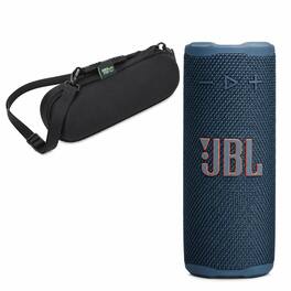 JBL - Grip Bluetooth Speaker with Protective Case - Blue