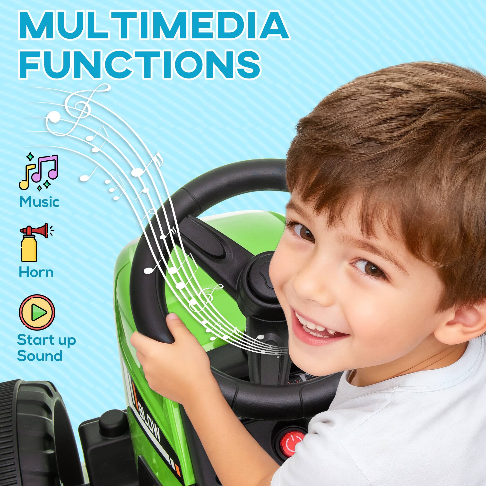 MULTIMEDIA FUNCTIONS

- Music
- Horn
- Start up Sound