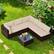 Alt View 1. Costway - 6PCS Patio Rattan Furniture Set Cushioned Sofa Coffee Table Garden - Mix Brown,Brown.