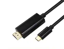 Sanoxy - USB-C to HDMI Cable 4K Video Adapter 6FT - Black