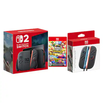 Nintendo Switch OLED Model
Super Mario Party + Jamboree TV Edition
Joy-Con (L) and (R)
Light Blue and Light Red - E (Everyone)