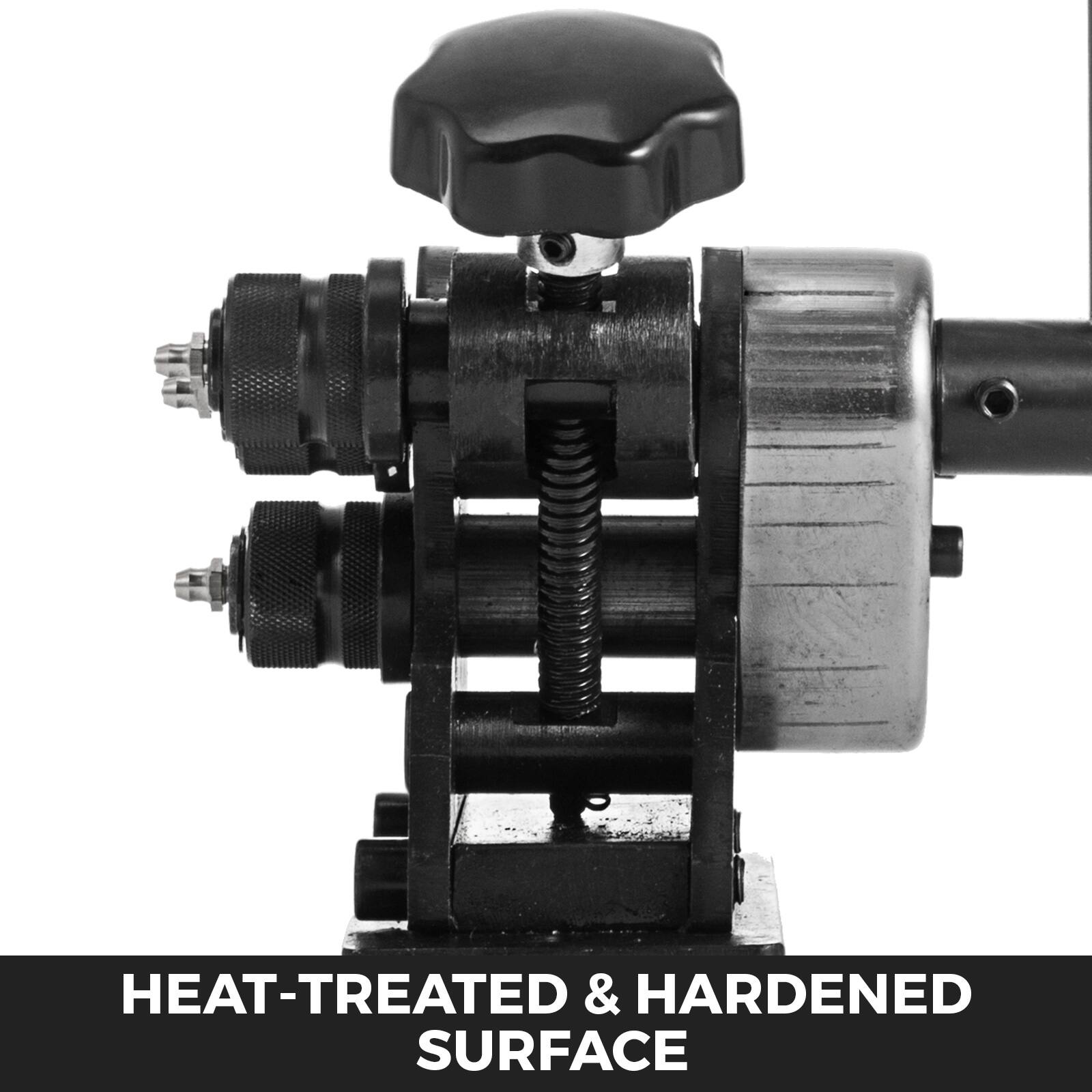 HEAT-TREATED & HARDENED SURFACE