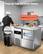 Prep Up Top, Ice Down Below
- Spacious Work Surface Above
- High-Efficiency Ice Maker Below
1.57 in Thick Stainless Steel Top
