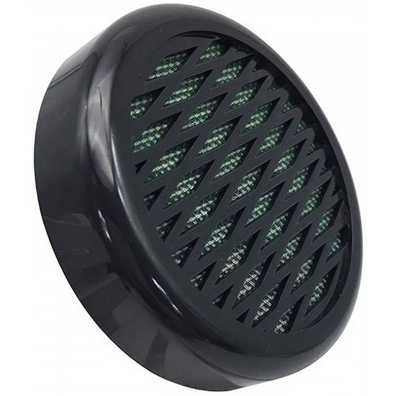 Angle. Prestige - Small Cigar Humidifier (Black) - Black Finish.