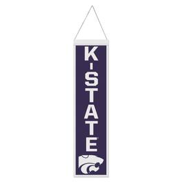 WinCraft - Kansas State Wildcats 8" x 32" Slogan Wool Banner - Multicolor