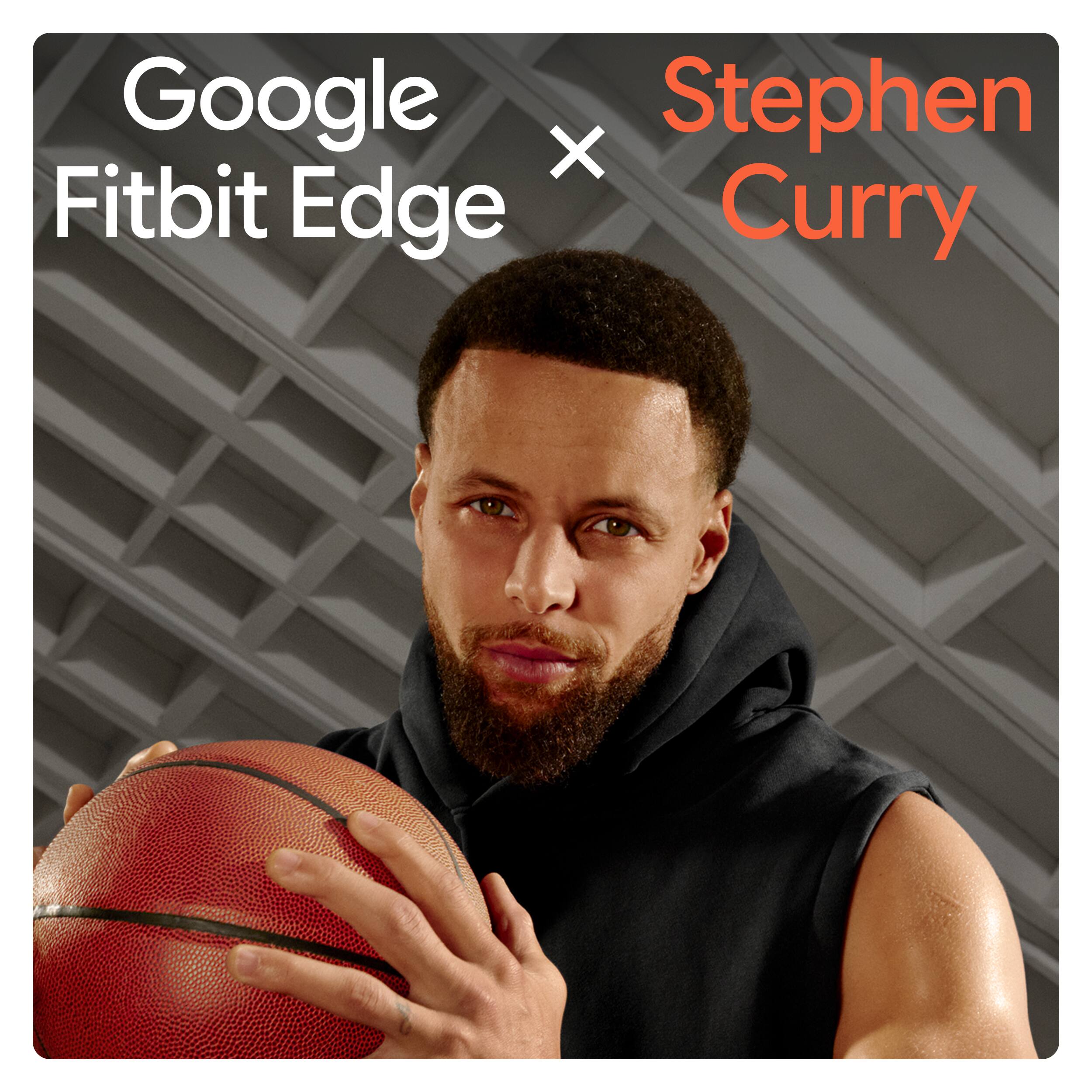 Google Fitbit Edge x Stephen Curry