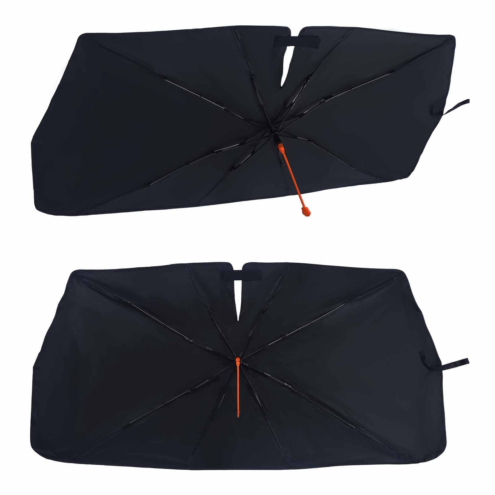 Alt View 5. Empire DigiLabs - Sea Turtle Car Umbrella Sun Shade Cover Funny Foldable Windshield Full Block Uv Rays Heat Keep Vehicle Cool - Sea Turtle.