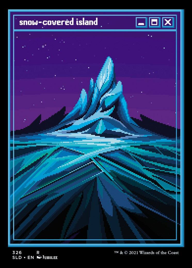 snow-covered island - X 326 SLD EN  JUBILEE TM &  2021 Wizards of the Coast