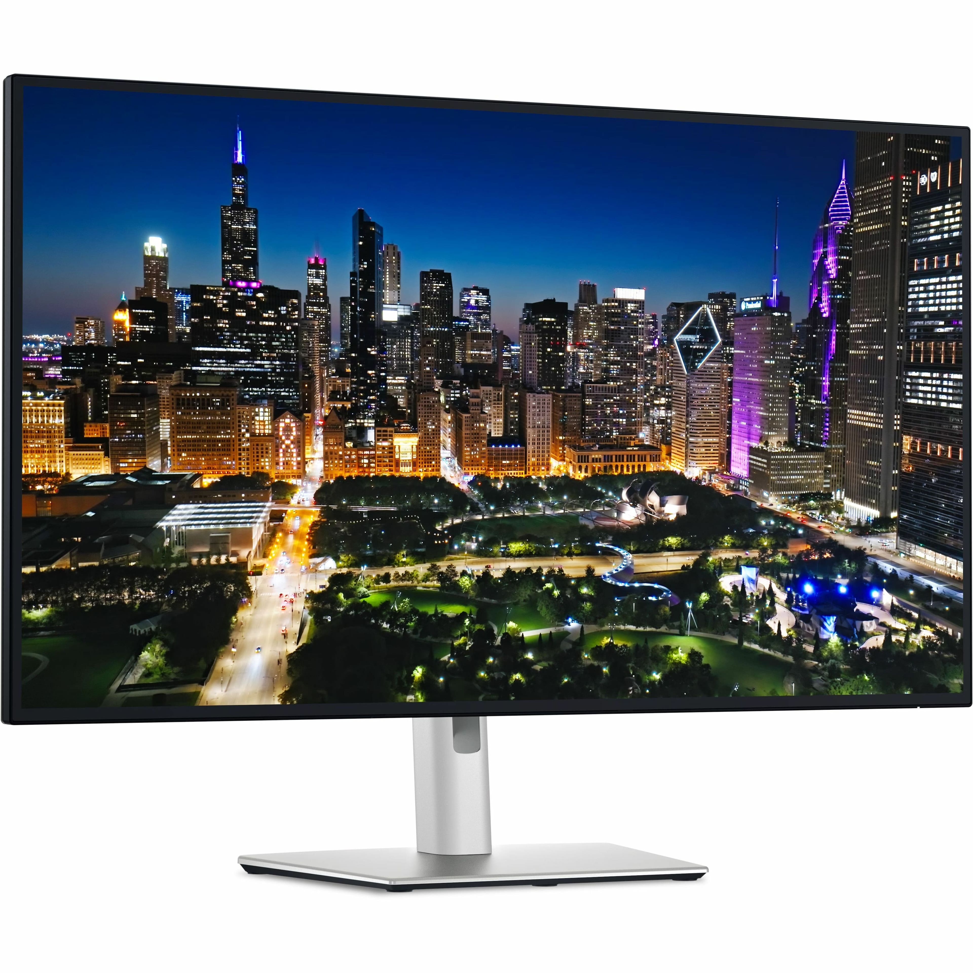 Dell - UltraSharp 31.5" IPS LED 4K UHD 120Hz Monitor with HDR (USB, HDMI) - Black, Silver, Dual Color - Front_Zoom