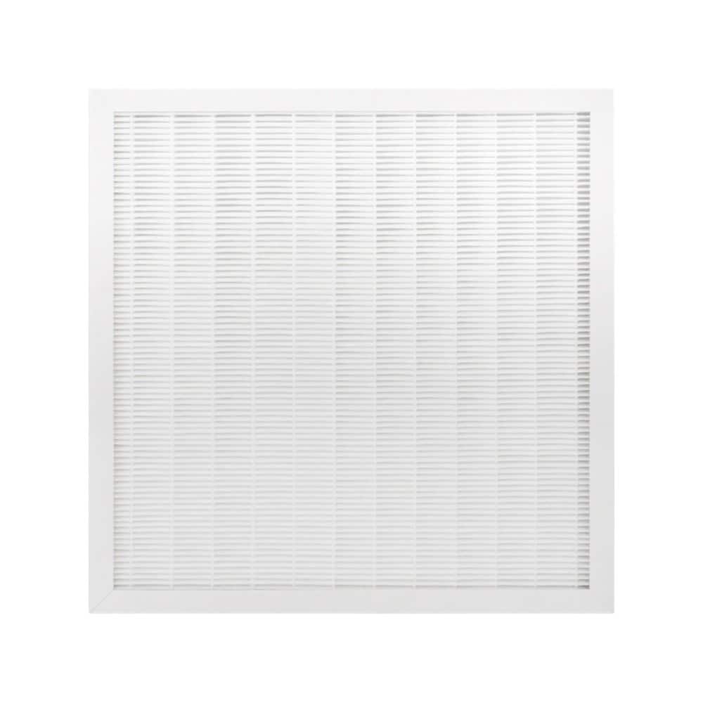 XPOWER - Mini Air Scrubber 13" x 13" x 2.8" Thick HEPA Filter - White