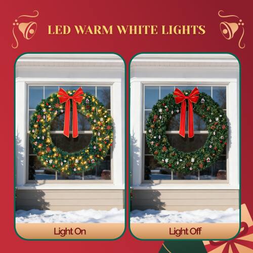 LED WARM WHITE LIGHTS

Light On

Light Off