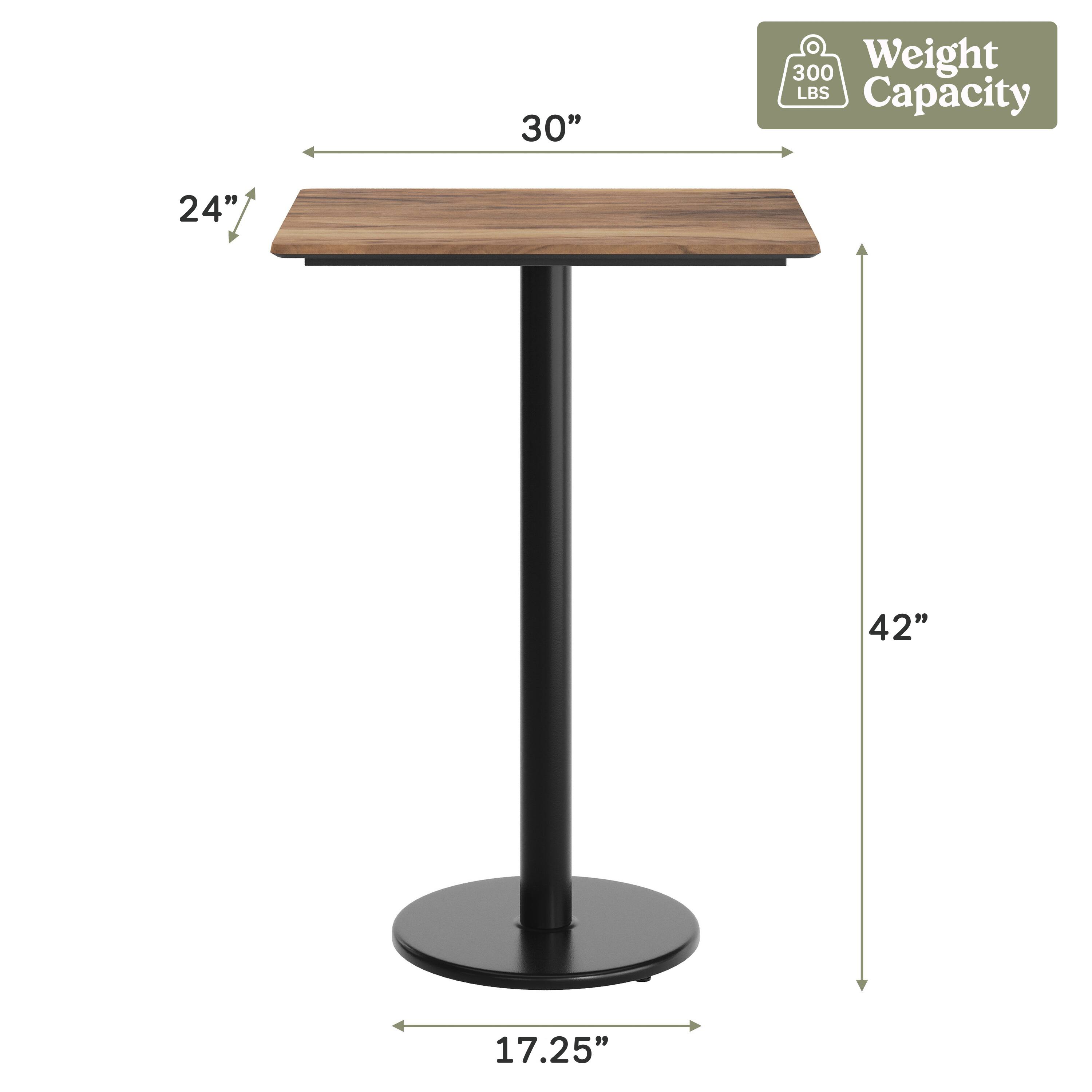 30" x 24" x 42" 300 LBS Capacity 17.25"