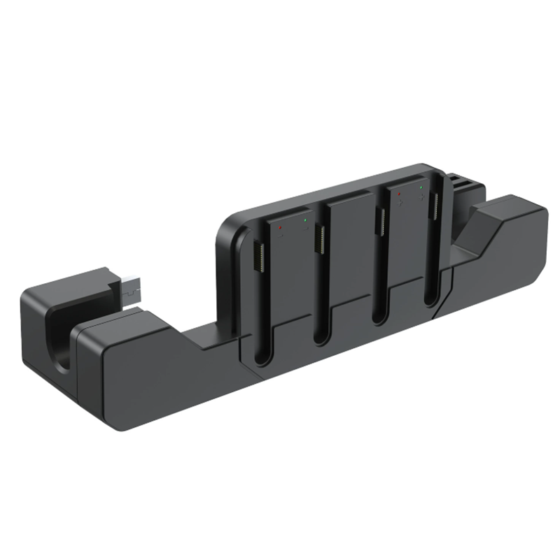Alt View 2. Cluzine - Switch 2 Joy-Con 4-in-1 Charging Dock Game Card Storage Charging Station.