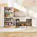 Alt View 3. Gymax - Gymax 2 PCS Kids Kitchen Playset w/Fridge Dishwasher Microwave Oven & Accessories Natural - Yellow.